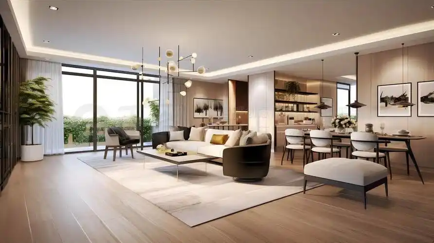 现代现代风格风格客厅起居室室内设计