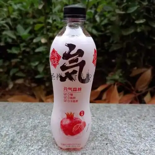 元气气森林石榴红树莓菠萝仙人掌荔枝新口味苏打气泡水饮料网红饮品元