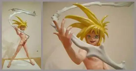 以1516万美元的天价成交的村上隆《我的寂寞牛仔》.图片来源于网络