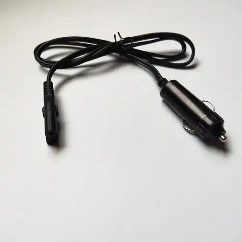 直销车载点烟器插头 汽车用品电源线 一方一圆尾插-阿里巴巴