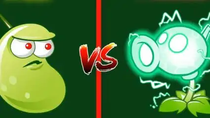 植物大战僵尸2:激光豆 vs 电能豌豆射手