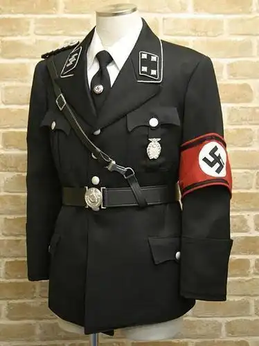 军和党卫军军服有哪些区别 52 2012-11-09 纳粹德国党卫军军服问题