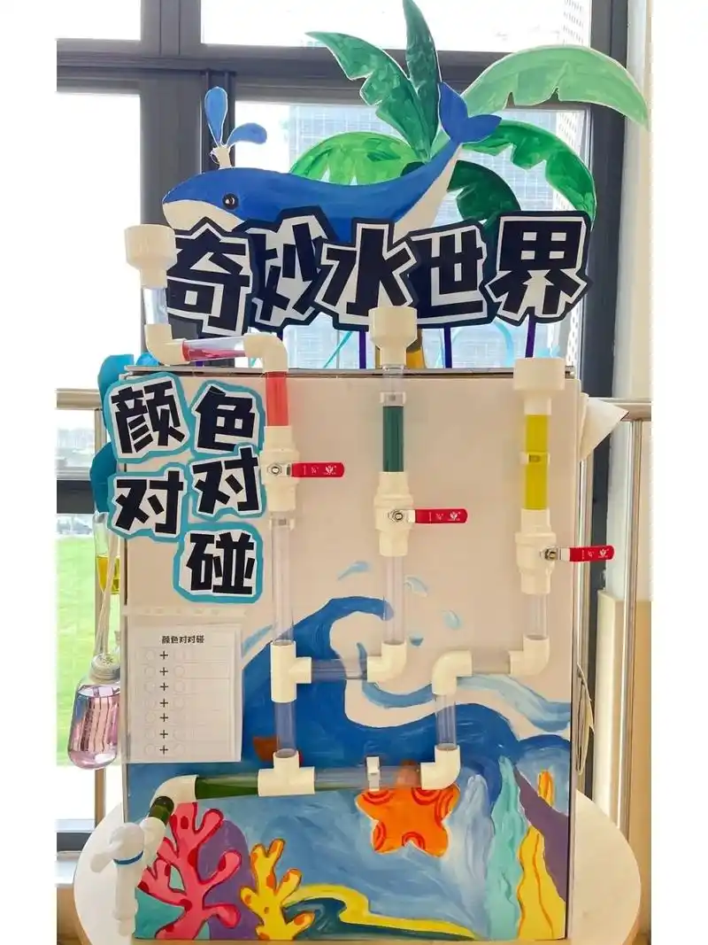 幼儿园自制玩教具分享,适用于科学区.