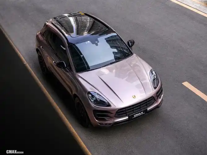 保时捷macanturbo改色水晶古铜