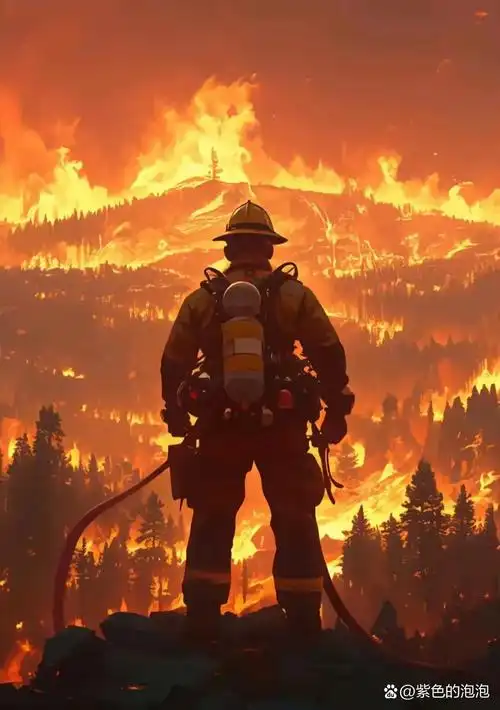 那肯定是消防员,他们训练有素,为了身后人民的安全和财产,奉命于