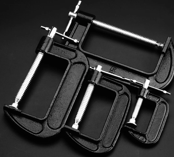 夹具挟子迷你手动钢器夹钳夹紧机械c扣g台钳型锁五金工具小型型夹