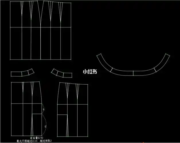 技术贴et电脑制版包臀裙图解