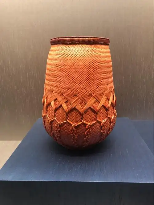 精美的日本竹编工艺品
