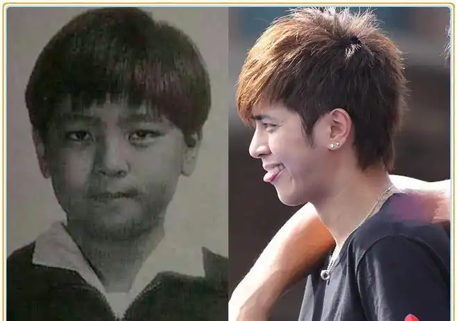 小时候的罗志祥一直都是一个小胖子,其貌不扬很是平凡.