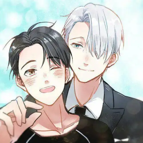 冰上的尤里 维克多 勇利 尤里 尤里奥 维勇 勇维 cp 十月新番 #动漫