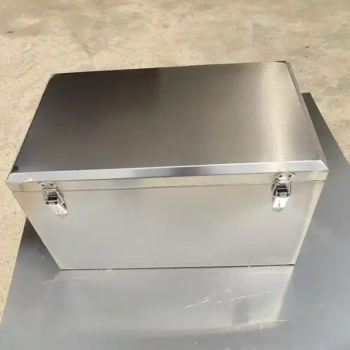 304不锈钢工具箱子带轮子加厚型小大号载五金工具箱收纳箱储物箱