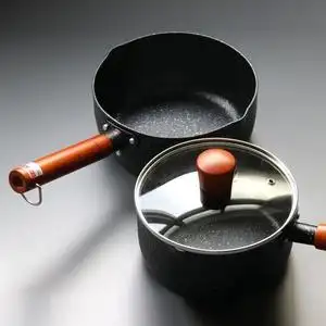 煮方便面的小锅泡面锅小煮锅家用煮面锅小奶锅雪平锅日式锅子不粘