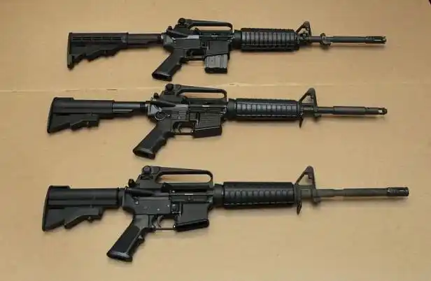 ar-15突击步枪.图源:视觉中国