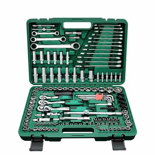 汽车维修修理工具箱组合套装套筒套管棘轮扳手汽修修车多功能闪电客