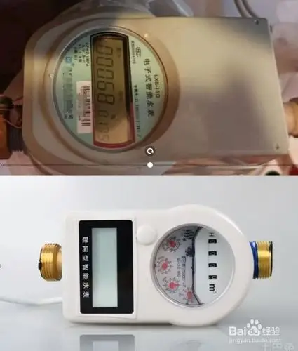 新型智能水表,电子水表显示屏是比较直观的,分累计式和递减式,也有称