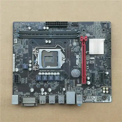 asus华硕b150m-fplus1151针ddr4台式机原装拆机b150主板