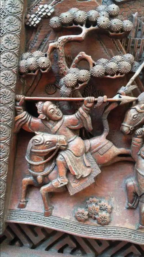 精品木雕～《徽州木雕》是传统民间精美雕刻艺术之一.