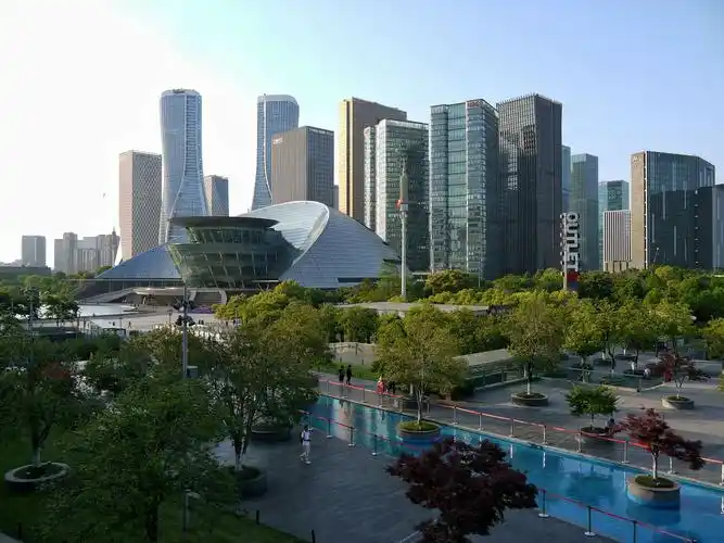 杭州钱江新城景观