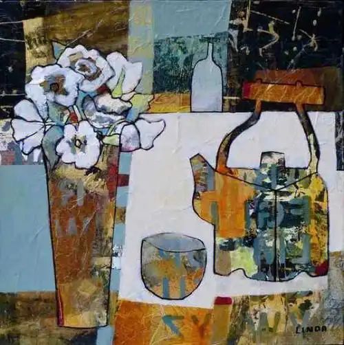 静物油画装饰画色彩