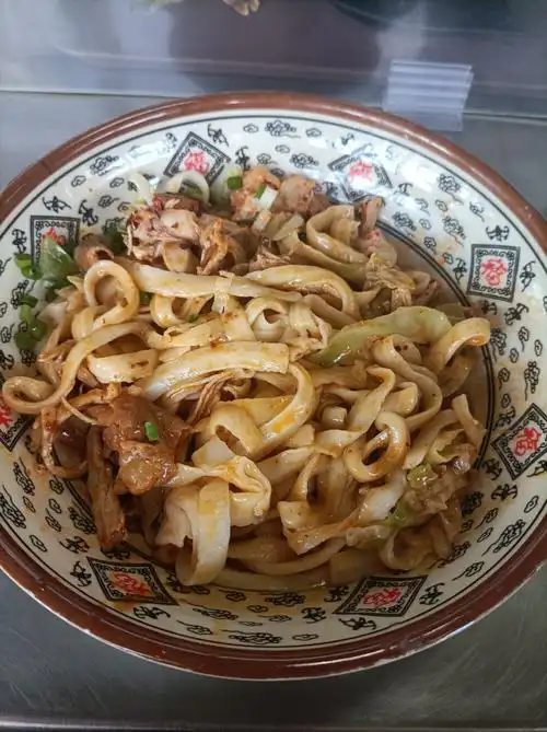 二食堂的椒麻鸡丝拌面 2022.10