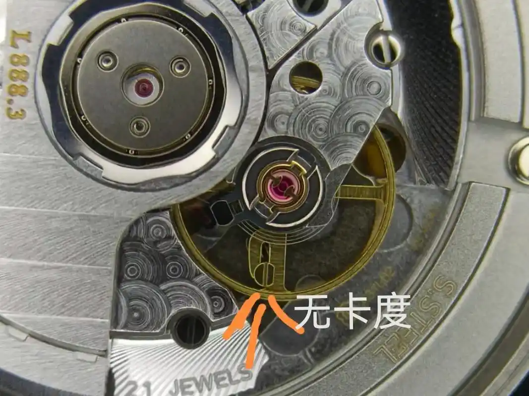 浪琴手表机芯鉴定要点.1.主要看摆轮上面是否有调节砝码,如果 - 抖音