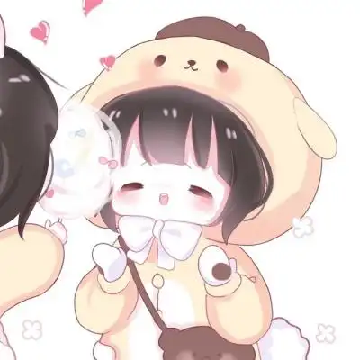 二次元闺蜜头像一对两张超可爱