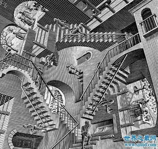 数学几何悖论彭罗斯楼梯永远在上楼的秘密被解开2