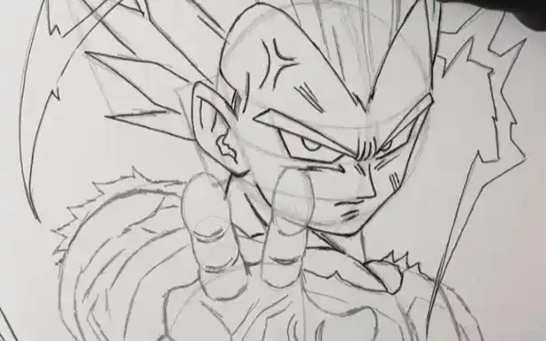 如何一步一步画出贝吉塔