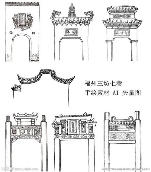 11-花瓣网|陪你做生活的设计师 | 福州三坊七巷手绘