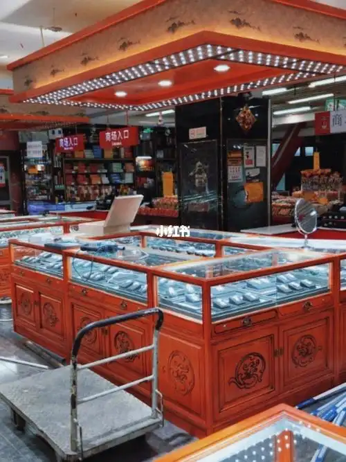 珠宝银饰店铺柜台装修设计制作