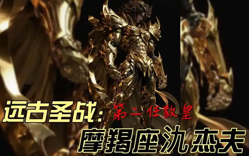 圣斗士远古圣战:摩羯座氿杰夫成为教皇!第二代黄金圣斗士伊芙登场!