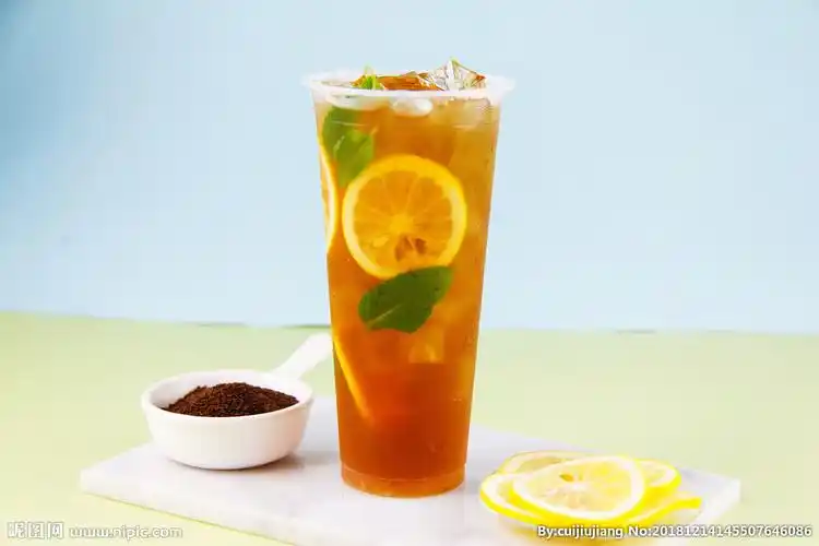 柠檬红茶图片