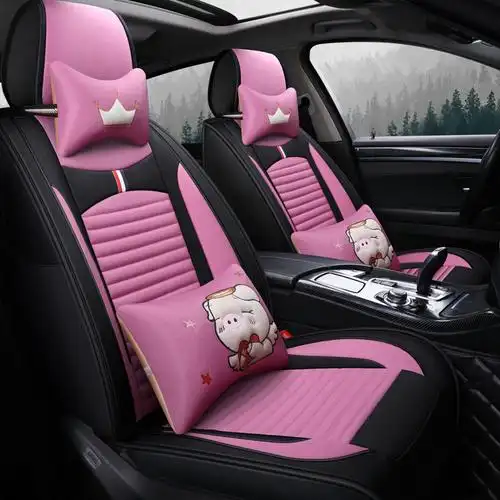 致驾亚麻款东风专用尼桑骐达阳光天籁奇骏汽车坐垫四季通用全包座套x