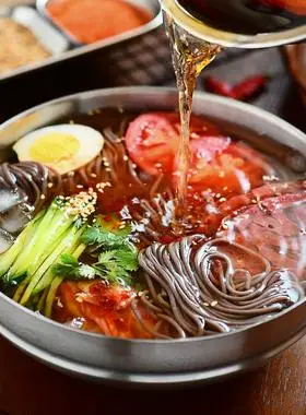 东北大冷面朝鲜族正宗272g*荞麦面