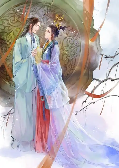 古风情侣绘师仲青