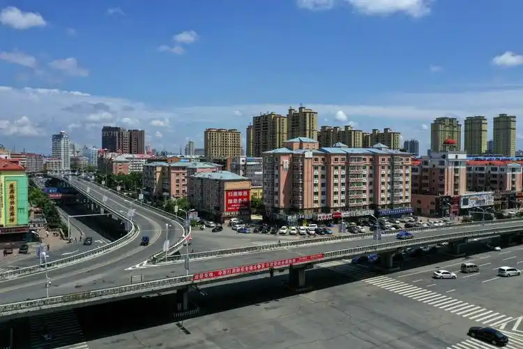 东极之城美丽的佳木斯