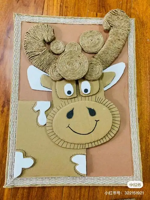 幼儿园环创  #楼梯走廊  当麻绳遇上纸板