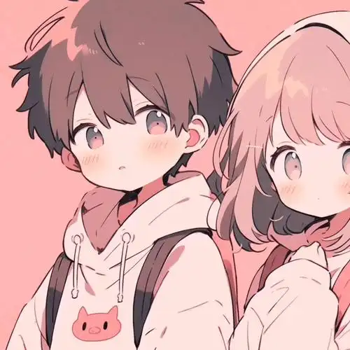 可爱的情侣头像