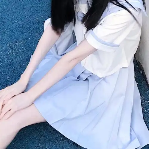 jk女头,穿短裙的小姐姐,jk女生头像