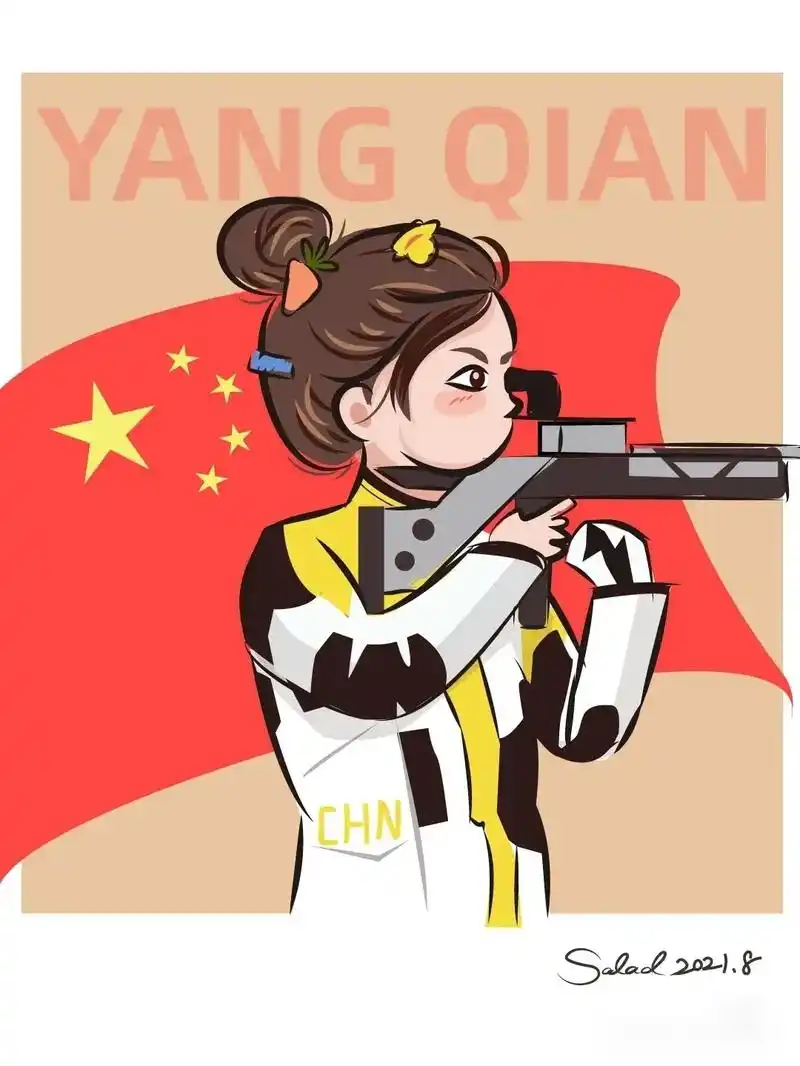 中国奥运健儿冠军动漫版来了喂,中国力量,不可抵挡!#奥运会  - 抖音