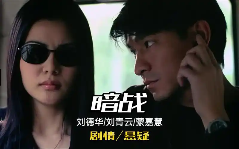 高手对决,猫鼠游戏,刘德华经典电影《暗战》