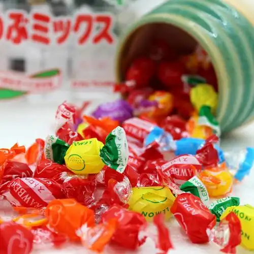 水果糖日本零食川口纯果汁什锦水果糖真水果硬糖190g