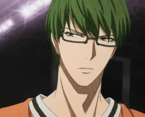 动漫今日寿星 黑子的篮球 绿间真太郎 翠翠7.7生快!帅气的眼神