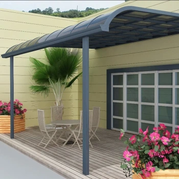 遮阳板阳台  武汉铝合金支架雨棚户外阳台别墅庭院窗户阳光棚车棚耐力