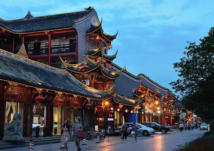 【夜光旖旎 古蜀琴台】成都琴台路扫拍几张