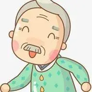 慈祥的老爷爷的图片漫画头像点击鼠标右键下载