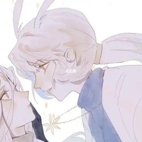 光遇樱花白鸟情侣头像