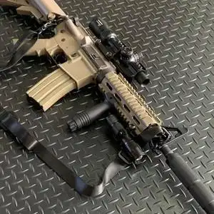 司马军典电动连发单发m4cqb成人玩具cs专用可以发射软弹模型枪