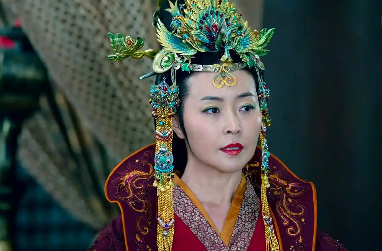 琅琊榜:越贵妃到底有多美,能让梁帝冷淡皇后,图4告诉你原因