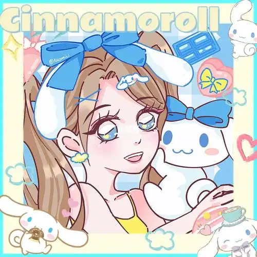 cinnamoroll玉桂狗女孩头像!93